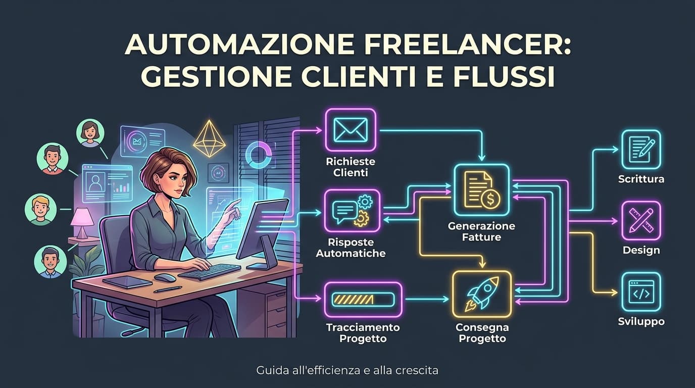 Automazione per freelancer: meno email, più lavoro pagato